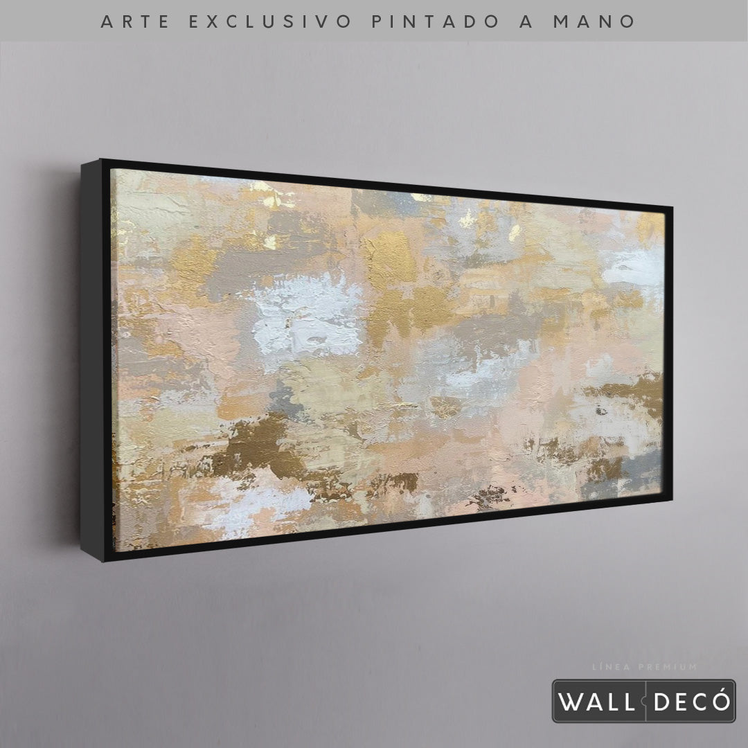 Arte Pintado a Mano Arreboles Horizontal