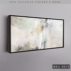 Arte Pintado a Mano Bruma Del Amanecer Horizontal