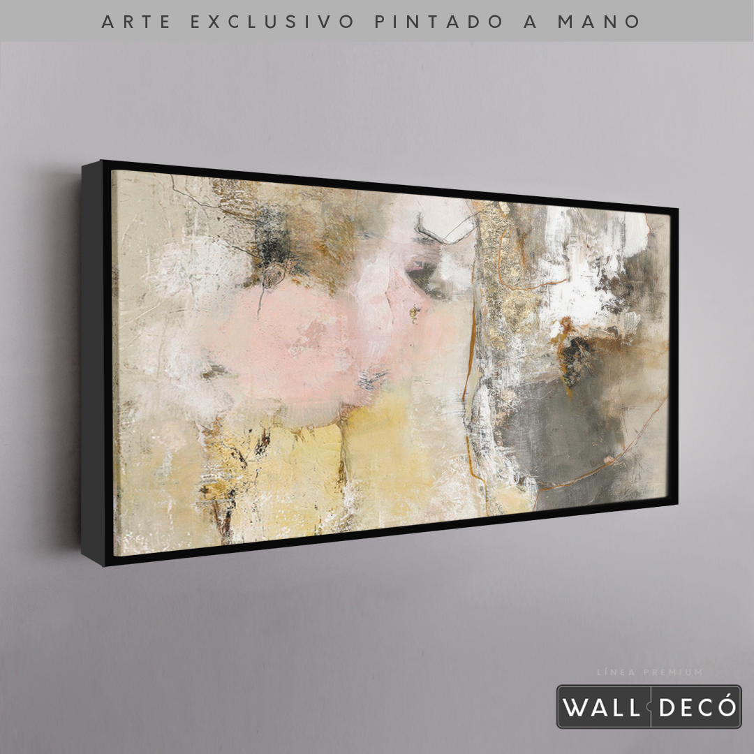 Arte Pintado a Mano Semillas Rotas Horizontal