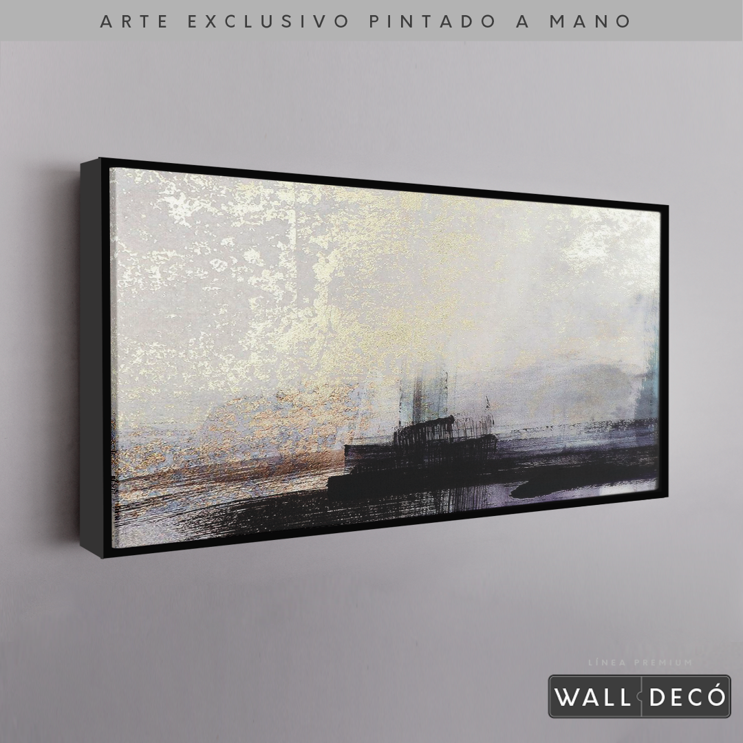 Arte Pintado a Mano Persistencia De La Memoria Horizontal