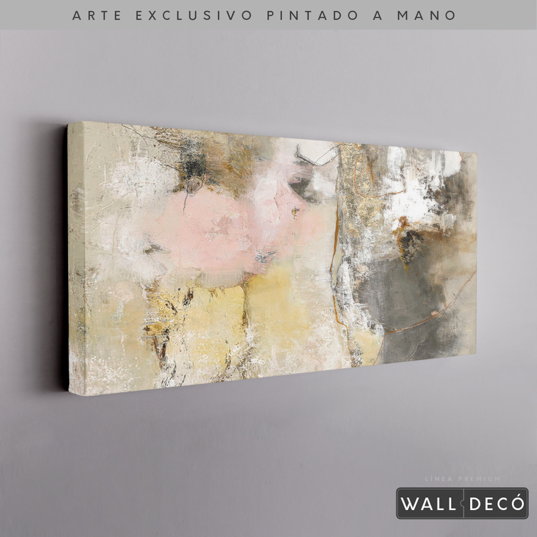 Arte Pintado a Mano Semillas Rotas Horizontal