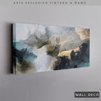 Arte Pintado a Mano Magia del Cielo Horizontal