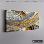 Arte Pintado a Mano Vientos de Abundancia Horizontal