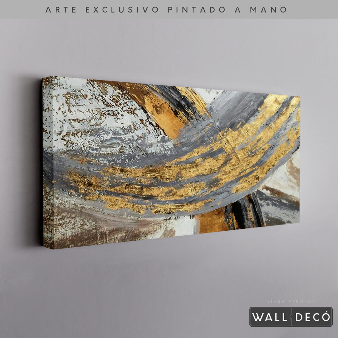 Arte Pintado a Mano Vientos de Abundancia Horizontal