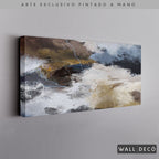 Arte Pintado a Mano Recuerdo Ancestral Horizontal