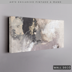 Arte Pintado a Mano Desierto Místico Horizontal