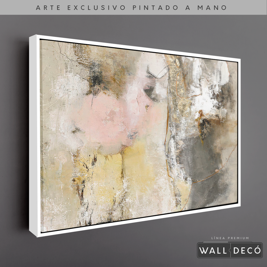 Arte Pintado a Mano Semillas Rotas Horizontal