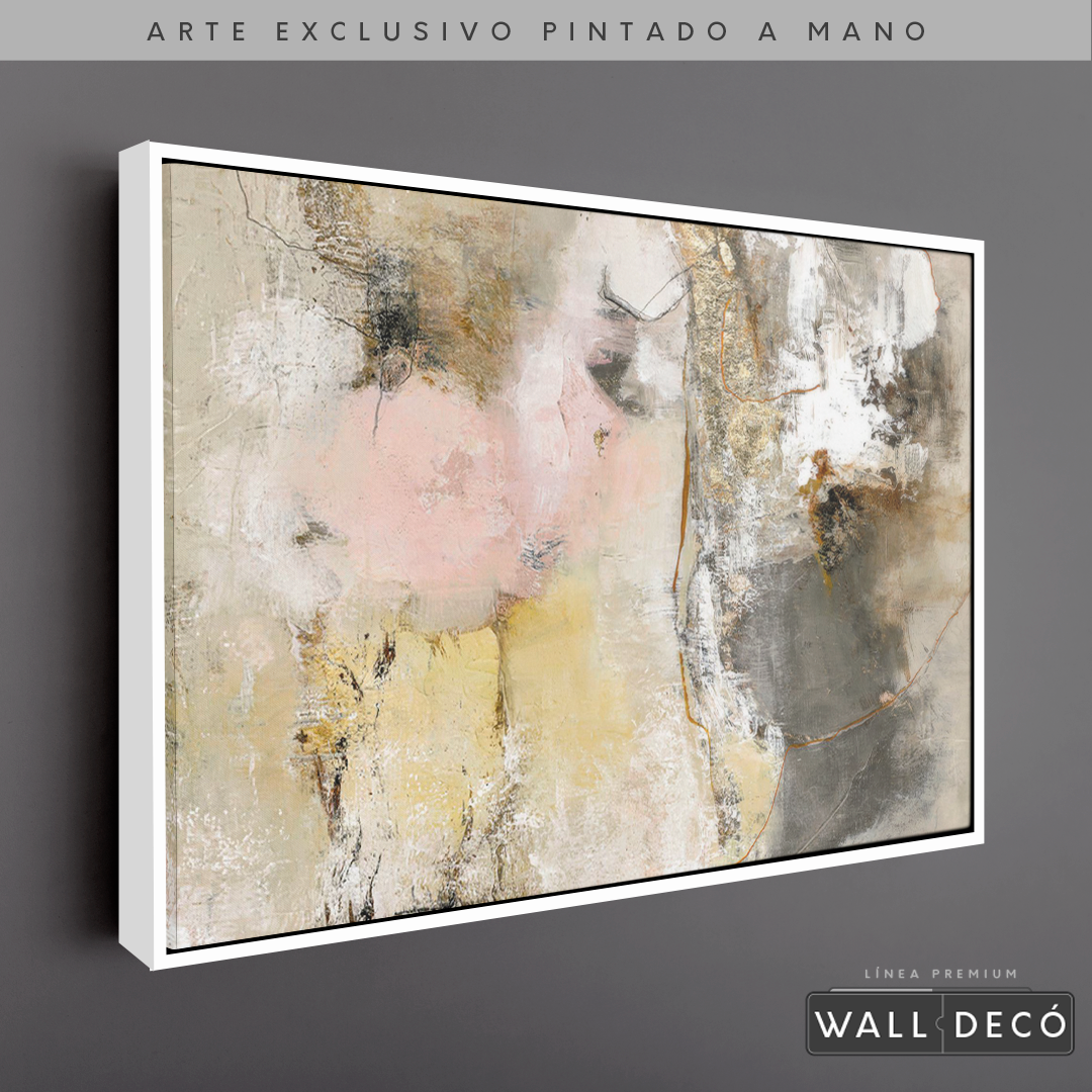 Arte Pintado a Mano Semillas Rotas Horizontal