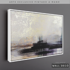 Arte Pintado a Mano Persistencia De La Memoria Horizontal