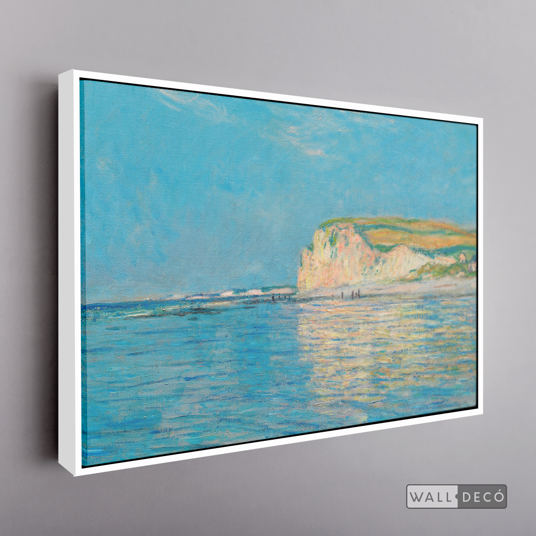 Cuadro Arte Marea Baja en Pourville, Claude Monet
