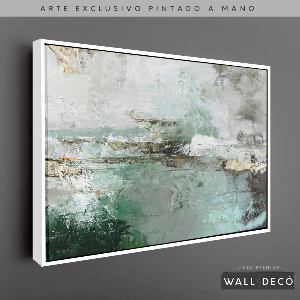 Arte Pintado a Mano Infinitas Sombras Horizontal