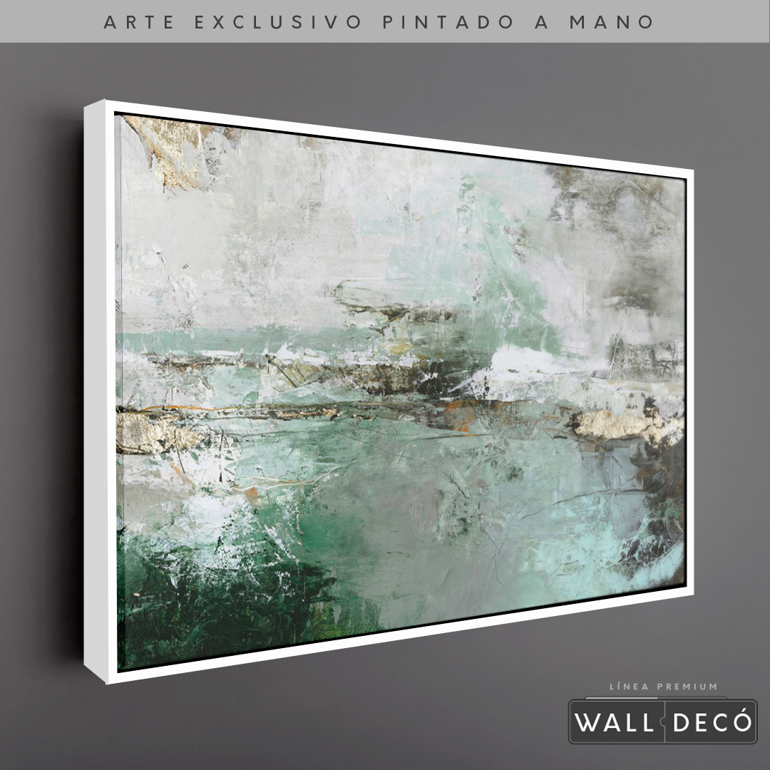 Arte Pintado a Mano Infinitas Sombras Horizontal