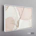 Cuadro Fragmentos Abstractos Rosa