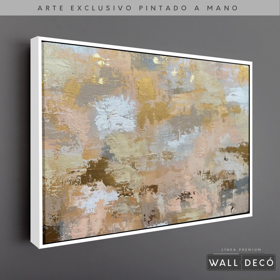 Arte Pintado a Mano Arreboles Horizontal