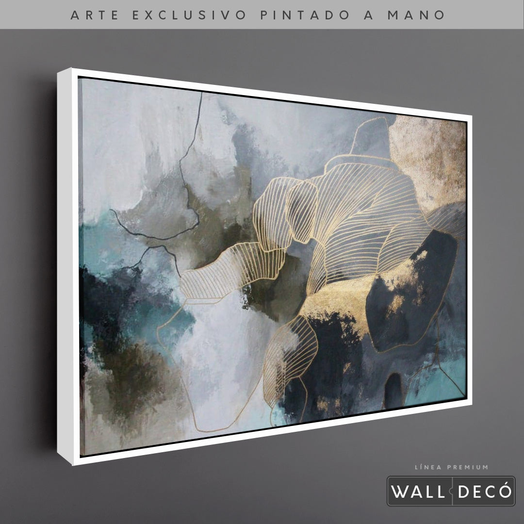 Arte Pintado a Mano Magia del Cielo Horizontal