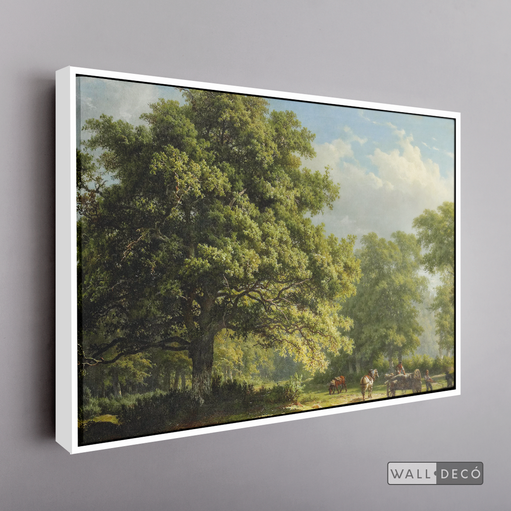 Cuadro Arte Vista en el Bosque Bentheim, Andries Roth