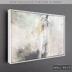 Arte Pintado a Mano Bruma Del Amanecer Horizontal