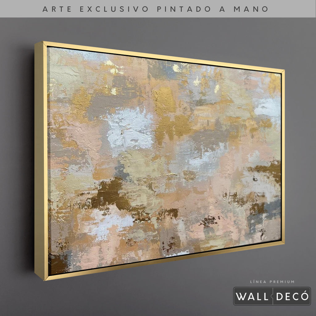 Arte Pintado a Mano Arreboles Horizontal