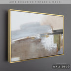 Arte Pintado a Mano Naturaleza Estructural Horizontal