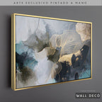 Arte Pintado a Mano Magia del Cielo Horizontal