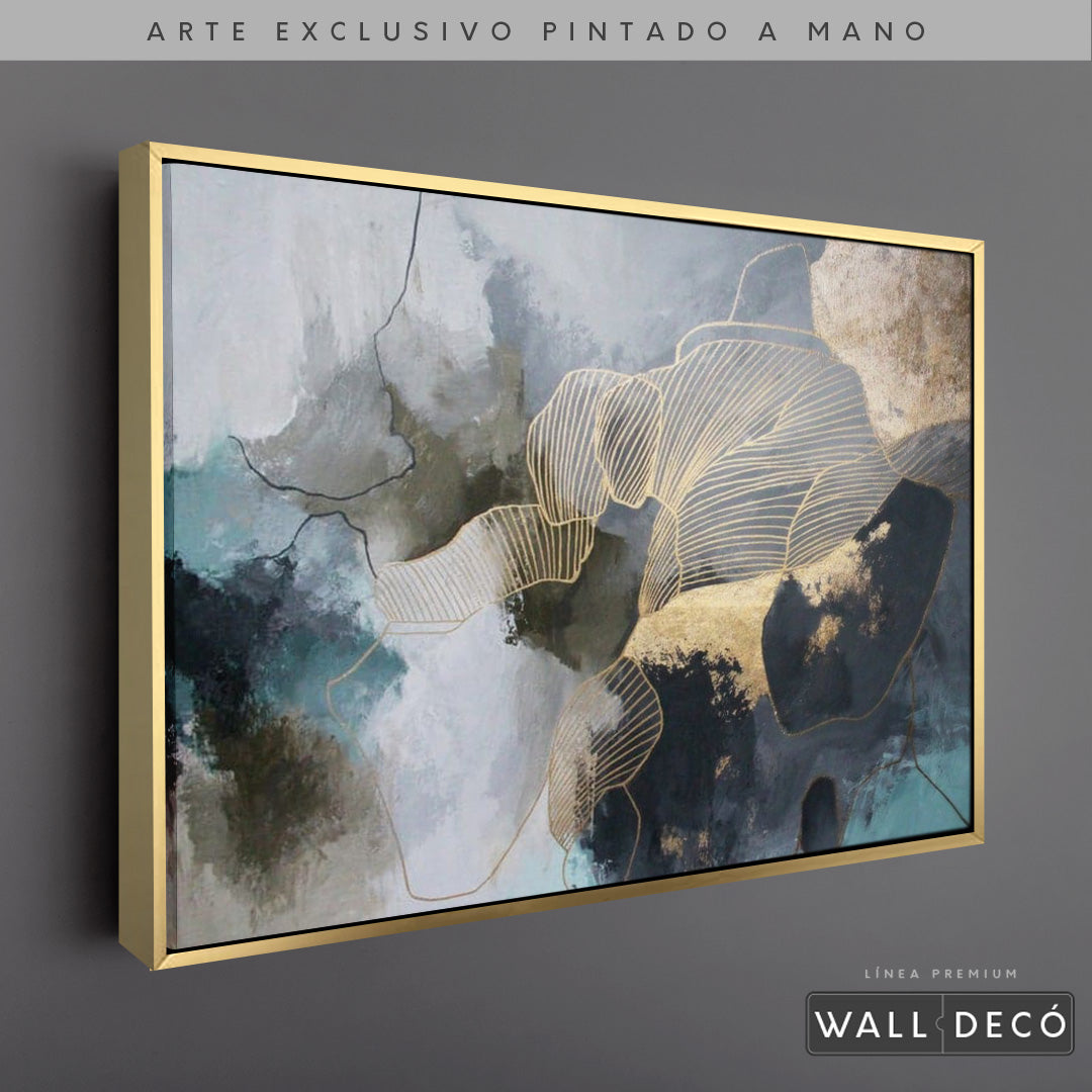 Arte Pintado a Mano Magia del Cielo Horizontal