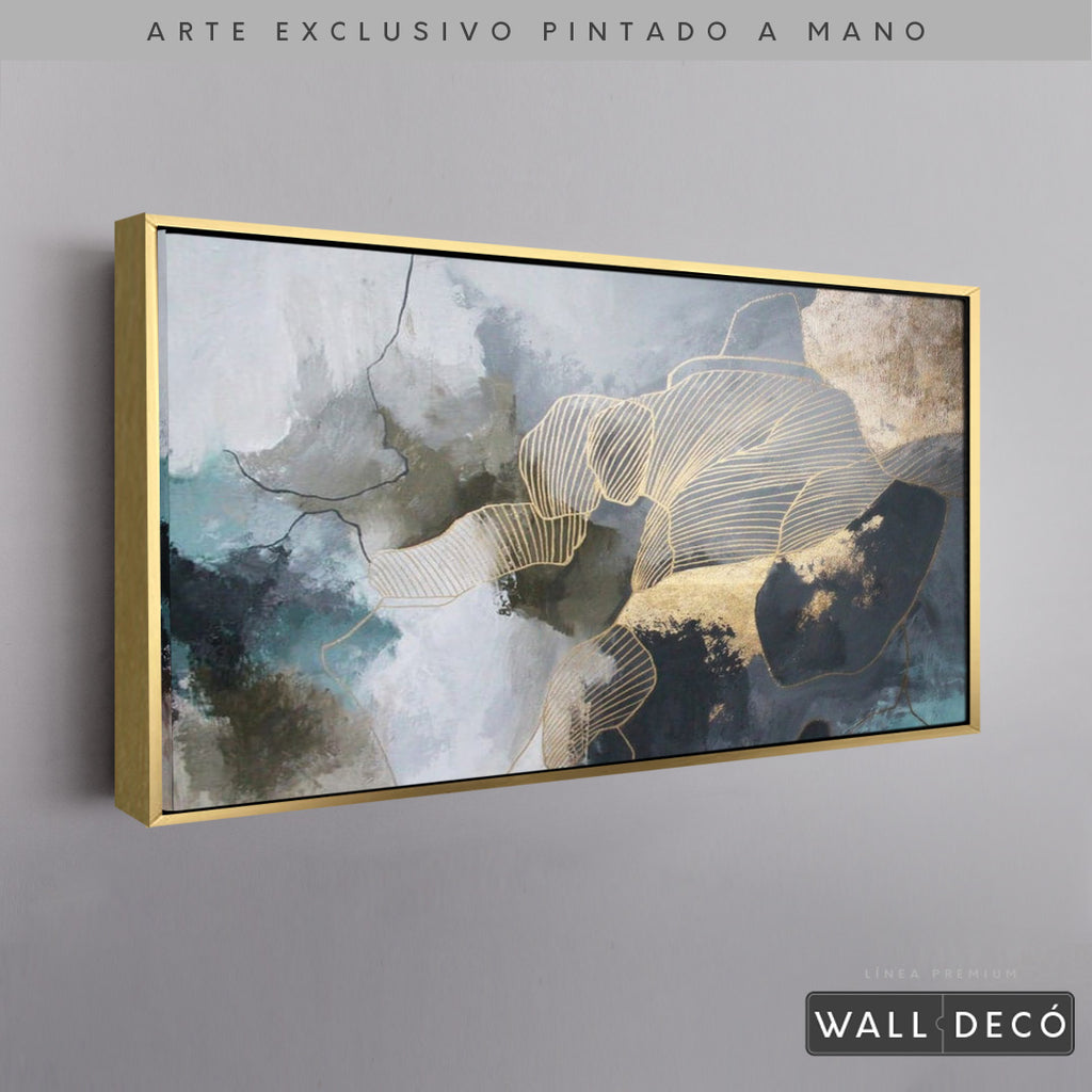 Arte Pintado a Mano Magia del Cielo Horizontal