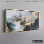 Arte Pintado a Mano Magia del Cielo Horizontal
