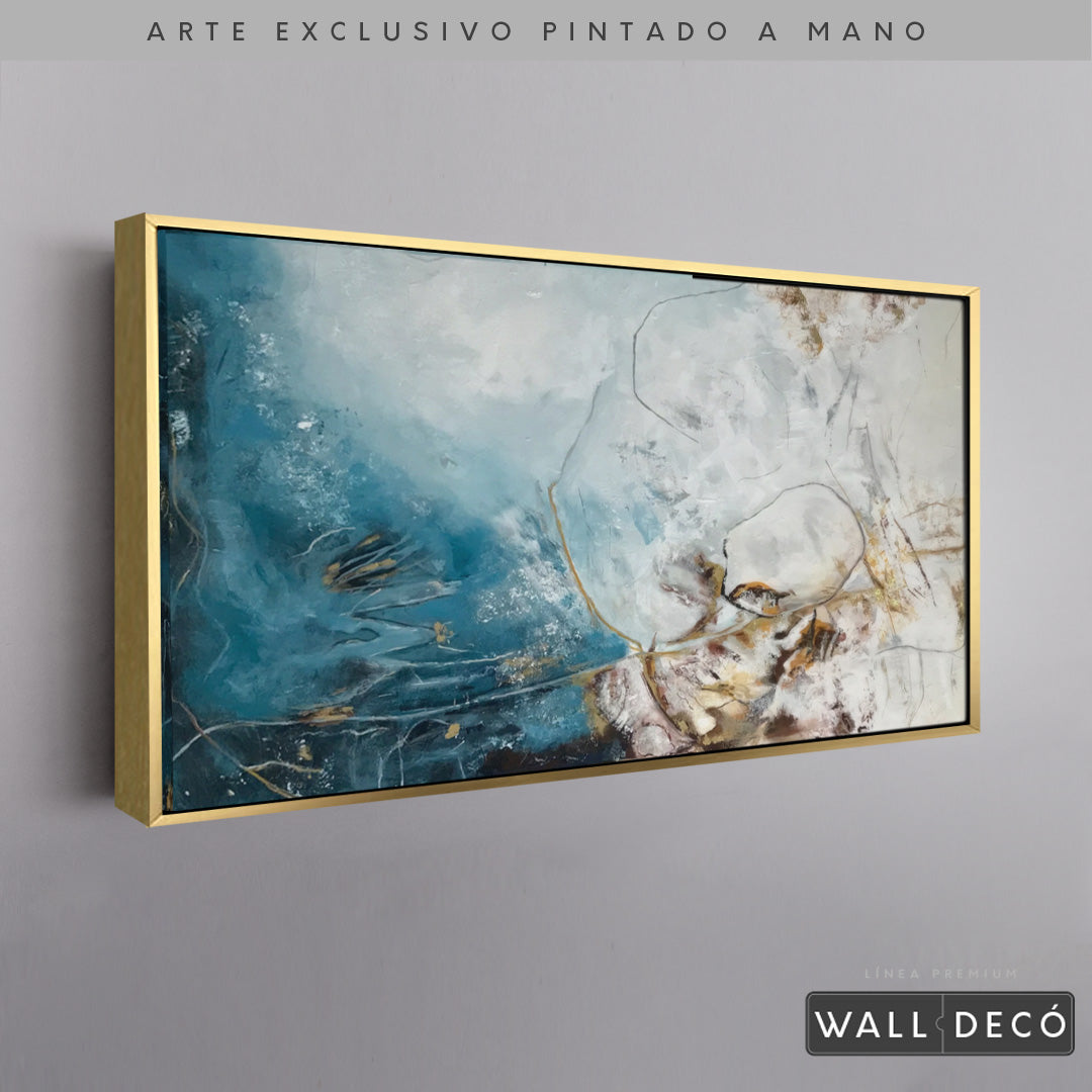 Arte Pintado a Mano Perfume Del Mar horizontal