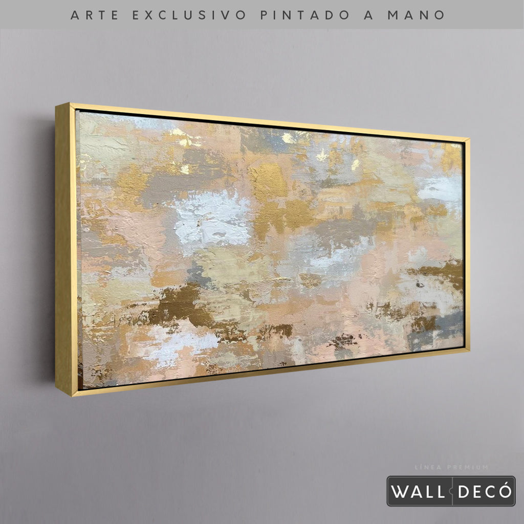 Arte Pintado a Mano Arreboles Horizontal