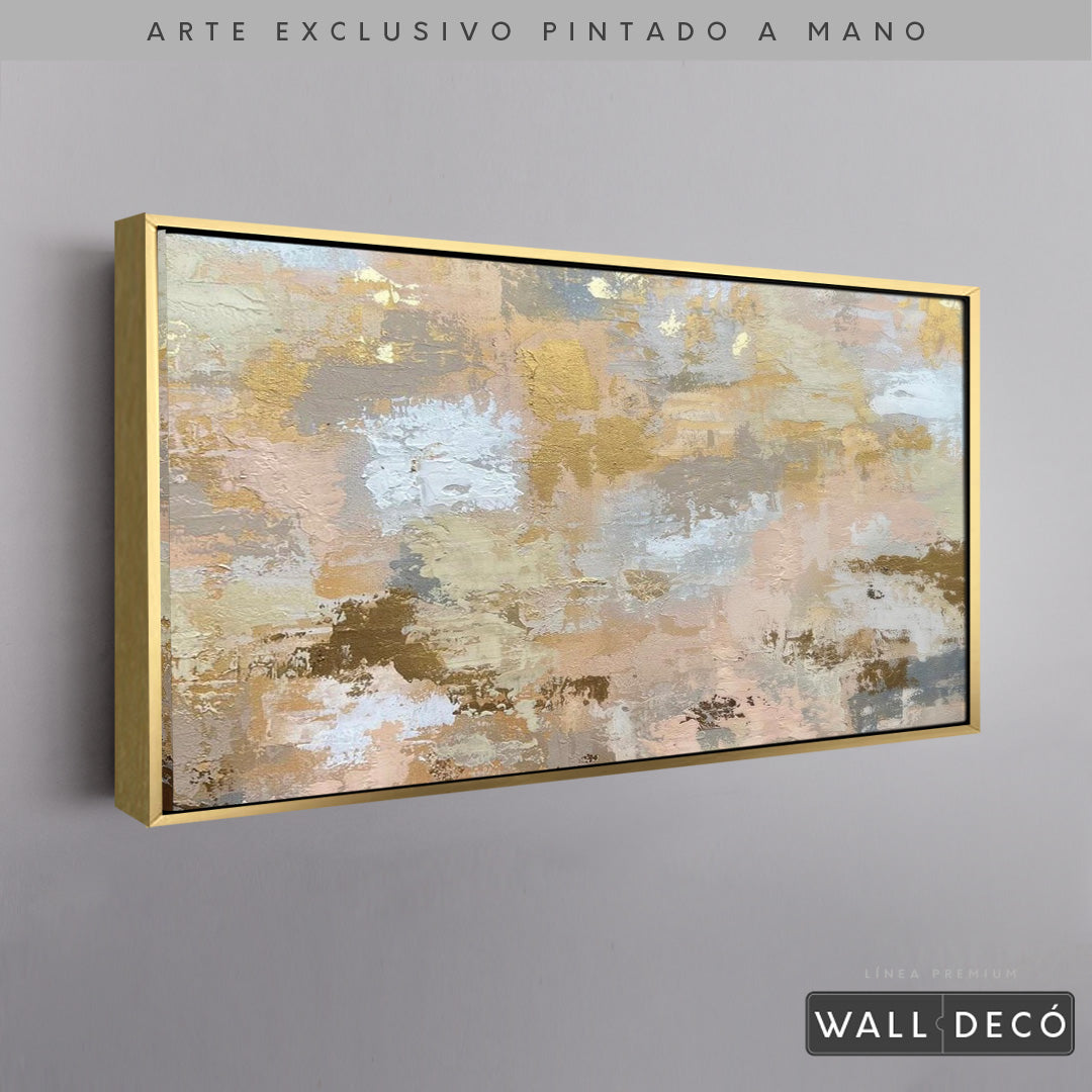 Arte Pintado a Mano Arreboles Horizontal