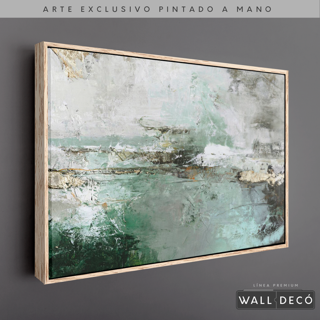 Arte Pintado a Mano Infinitas Sombras Horizontal
