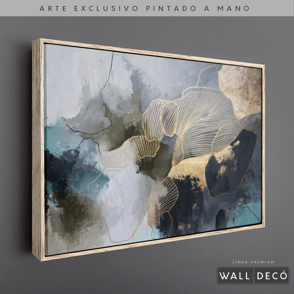 Arte Pintado a Mano Magia del Cielo Horizontal