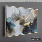 Arte Pintado a Mano Magia del Cielo Horizontal