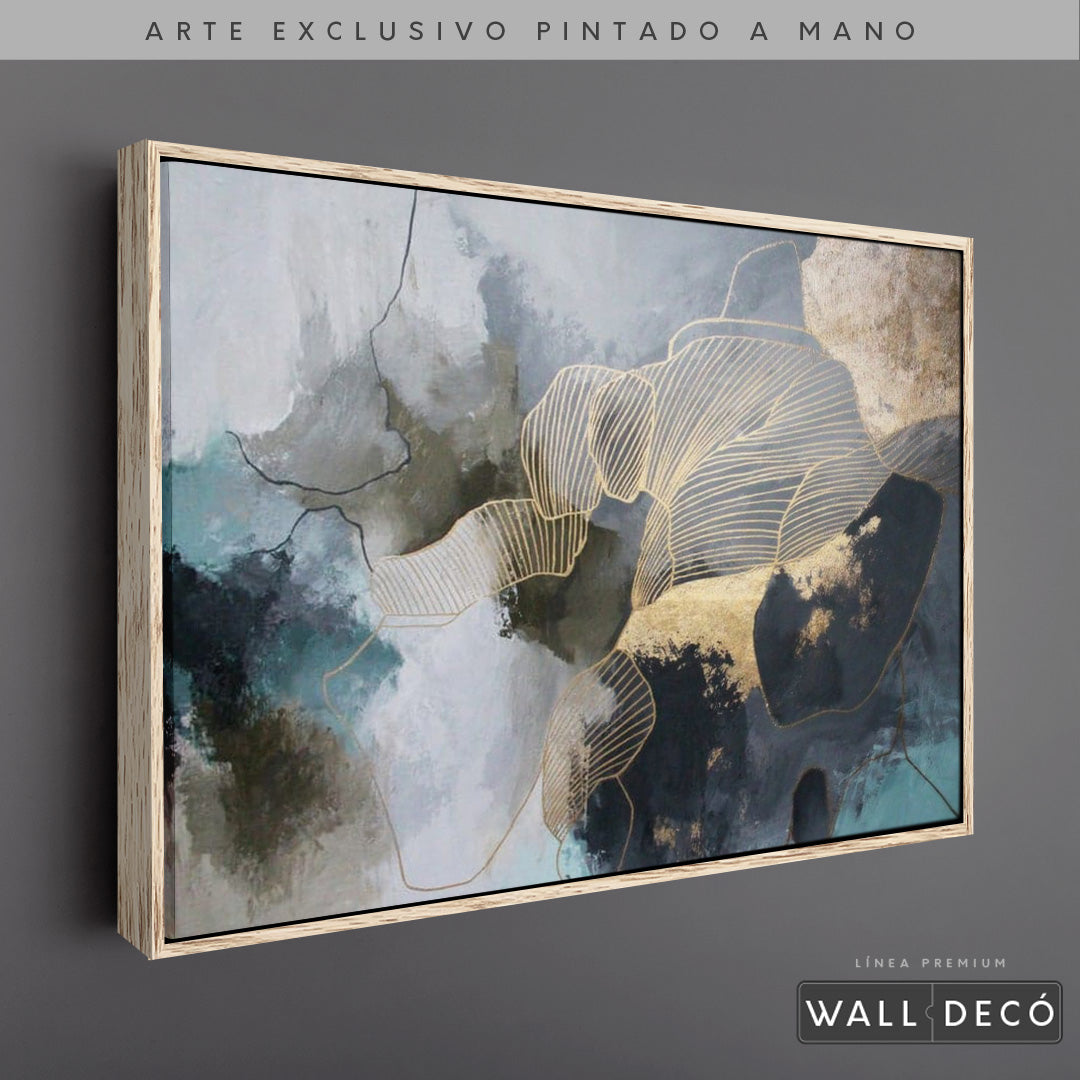 Arte Pintado a Mano Magia del Cielo Horizontal