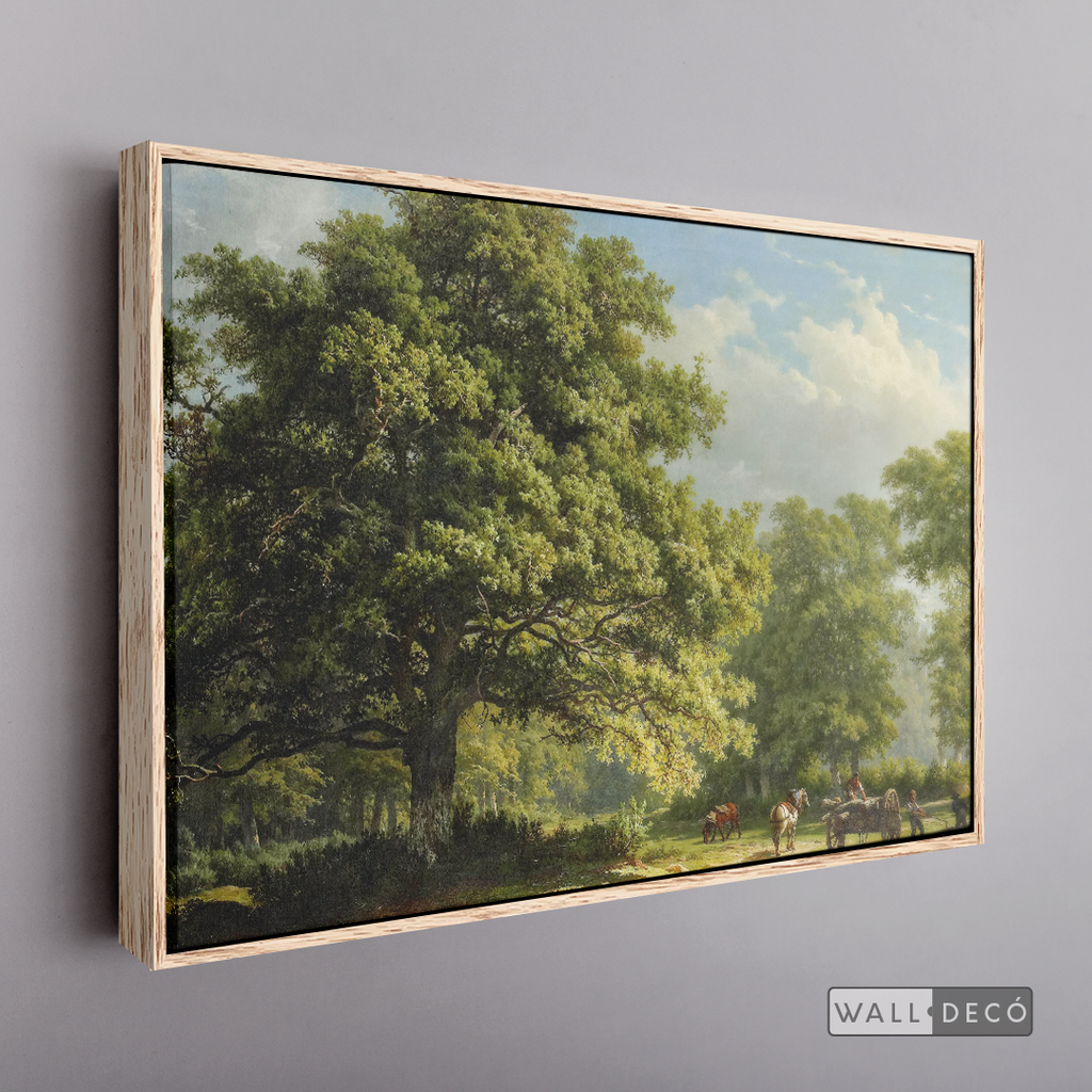 Cuadro Arte Vista en el Bosque Bentheim, Andries Roth