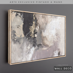Arte Pintado a Mano Desierto Místico Horizontal