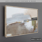 Arte Pintado a Mano Naturaleza Estructural Horizontal