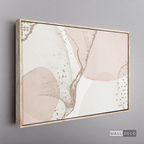 Cuadro Fragmentos Abstractos Rosa