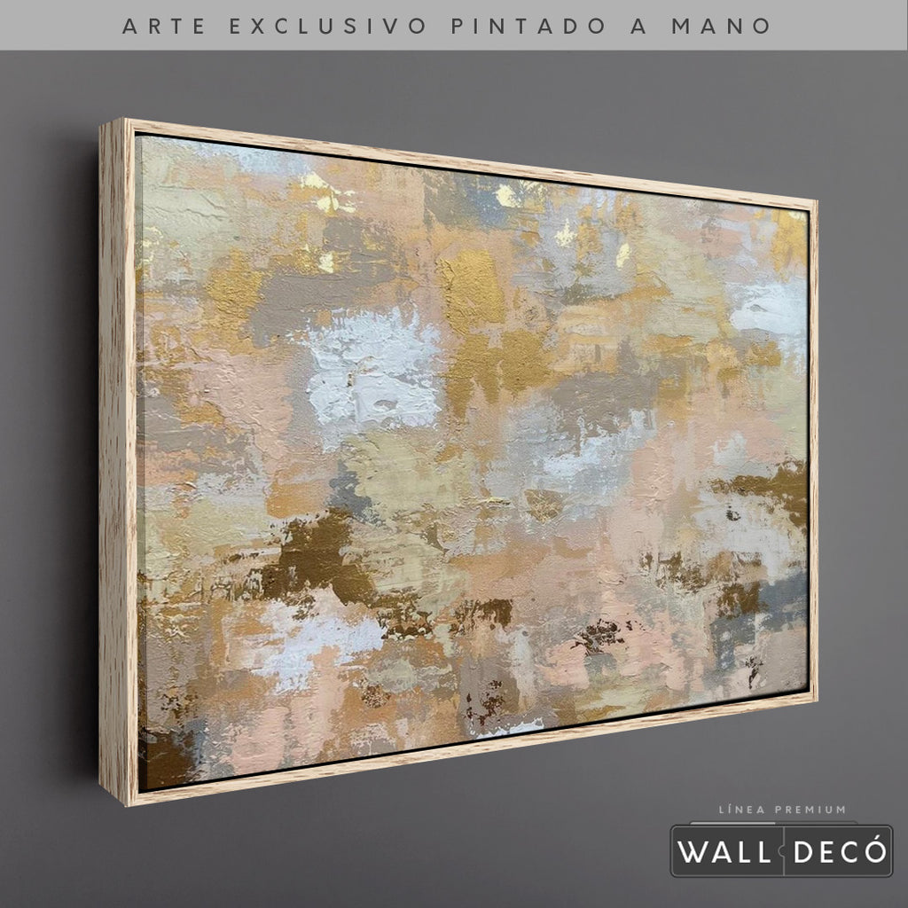 Arte Pintado a Mano Arreboles Horizontal
