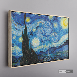 Cuadro Arte Noche estrellada Horizontal Van Gogh