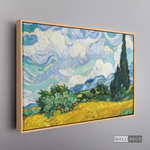 Cargar imagen en el visor de la galería, Cuadro Arte Campo de Trigo Horizontal Van Gogh
