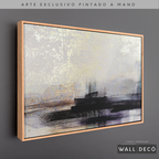 Arte Pintado a Mano Persistencia De La Memoria Horizontal