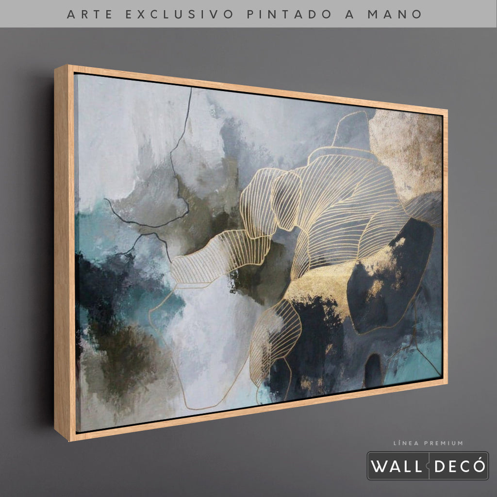 Arte Pintado a Mano Magia del Cielo Horizontal