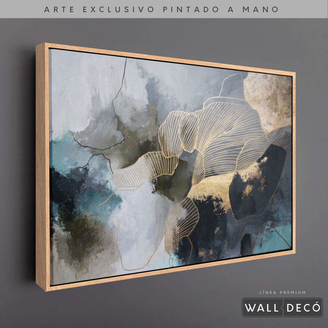 Arte Pintado a Mano Magia del Cielo Horizontal