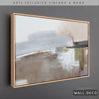 Arte Pintado a Mano Naturaleza Estructural Horizontal