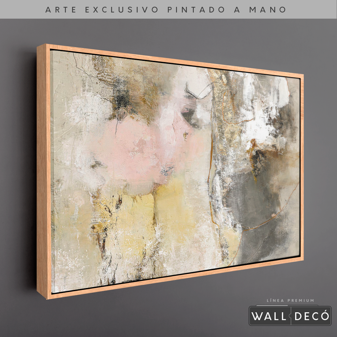 Arte Pintado a Mano Semillas Rotas Horizontal
