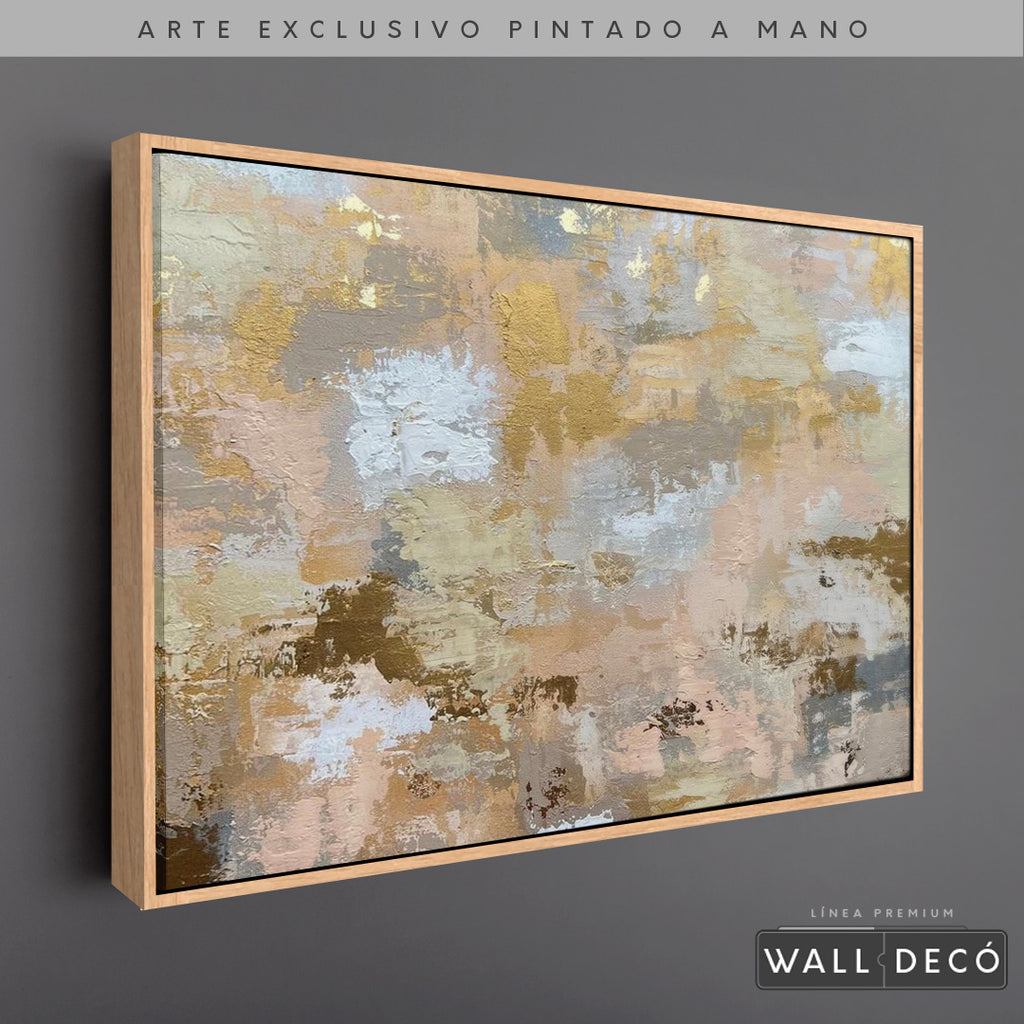 Arte Pintado a Mano Arreboles Horizontal