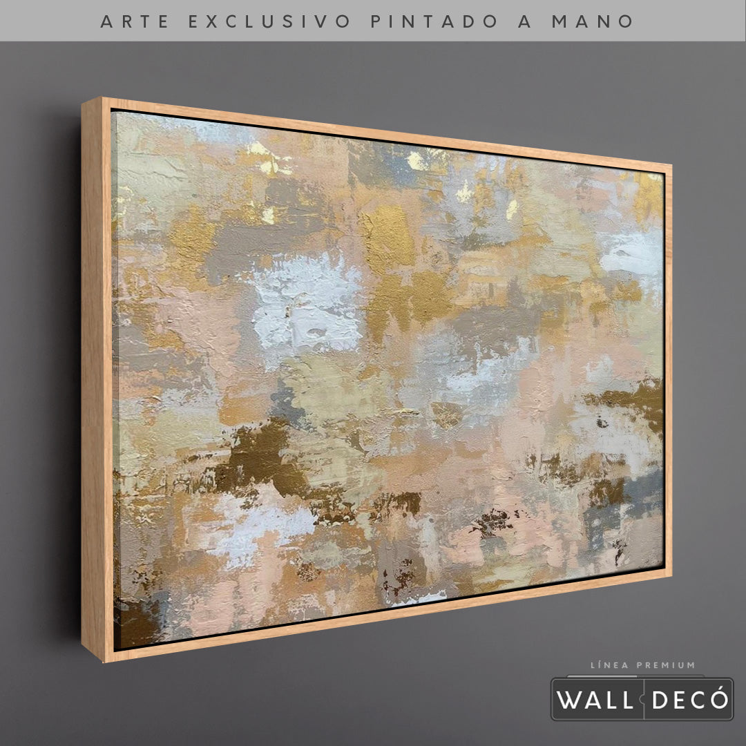 Arte Pintado a Mano Arreboles Horizontal