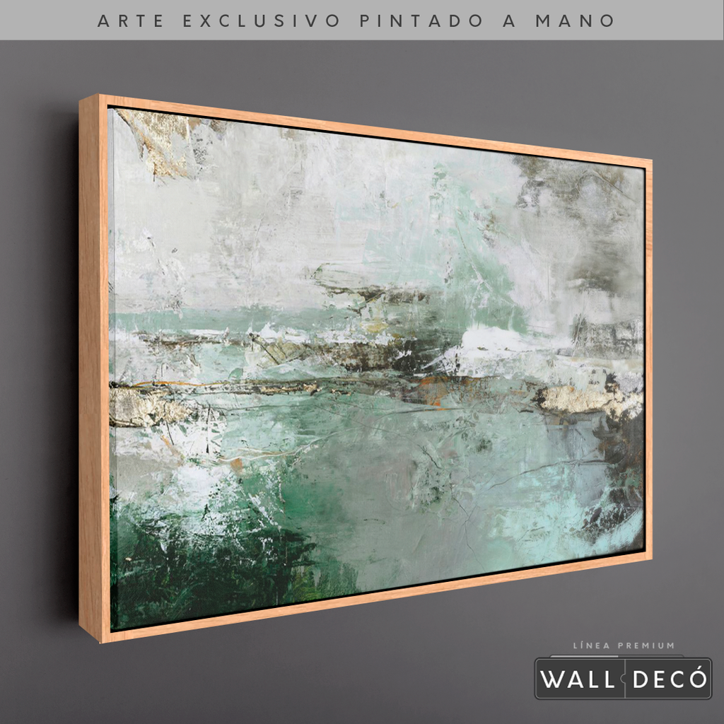 Arte Pintado a Mano Infinitas Sombras Horizontal