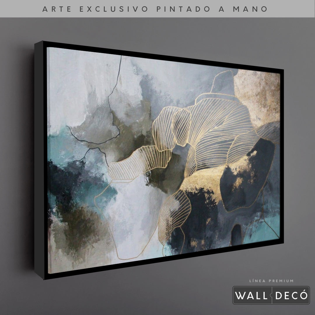 Arte Pintado a Mano Magia del Cielo Horizontal